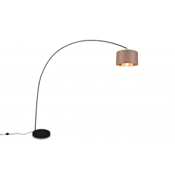 MANSUR LAMPA STOJĄCA ŁUK Z ABAŻUREM 419200141 TRIO